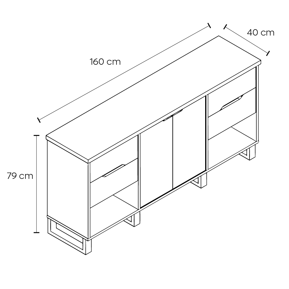 Credenza Mallory - Imagen 3
