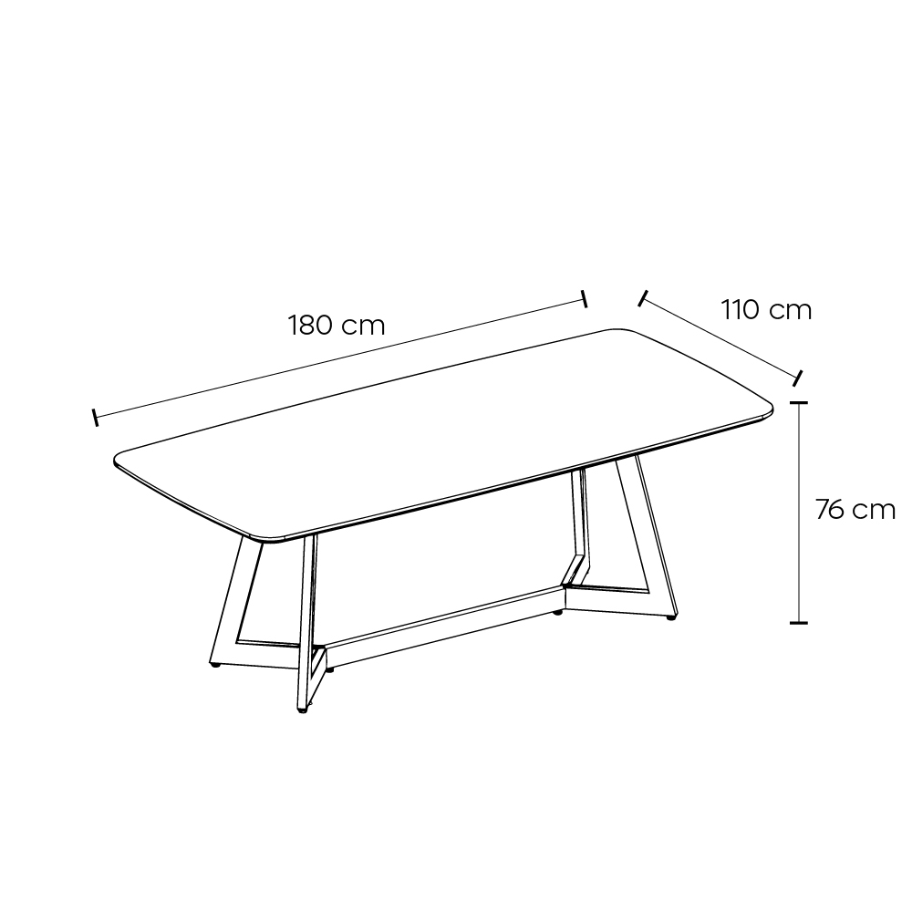 Comedor Aruma para 6 / 8 sillas - Imagen 3